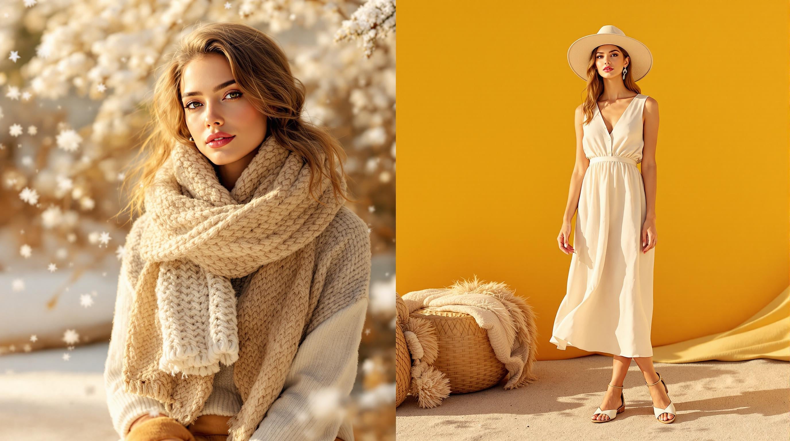Winter vs Summer Fashion: Essential Wardrobe Pieces