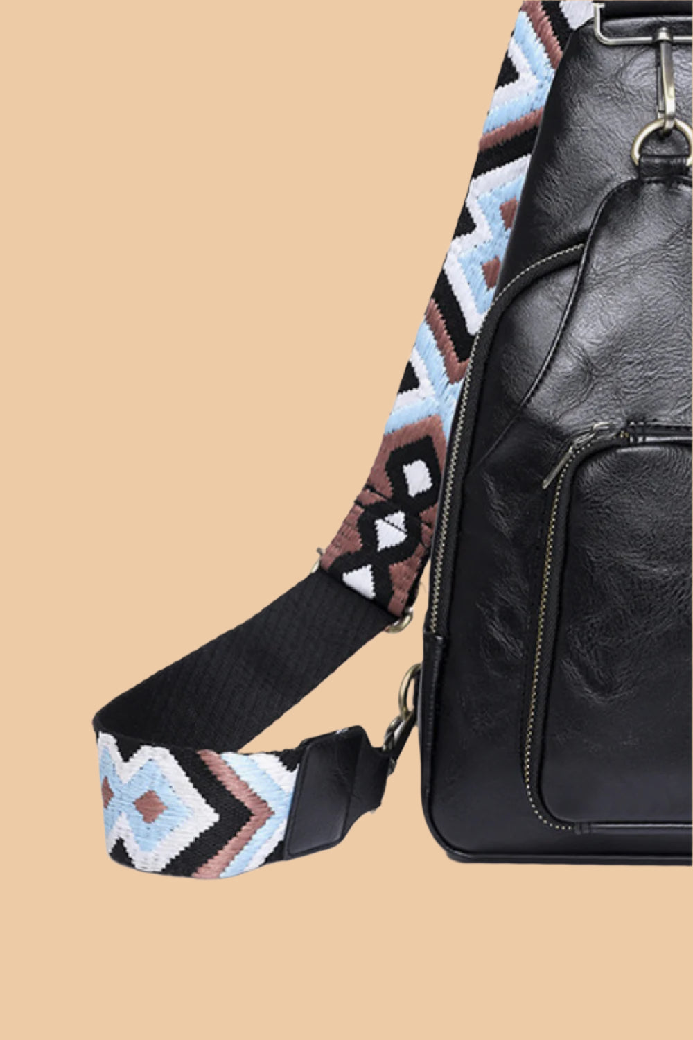 PURE Leather Sling Bag.