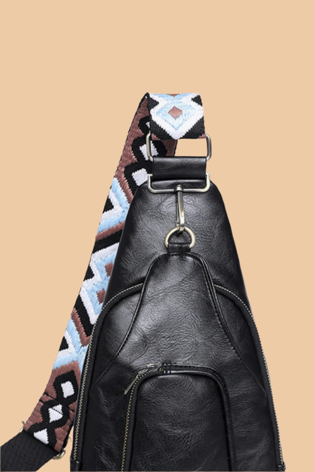 PURE Leather Sling Bag.