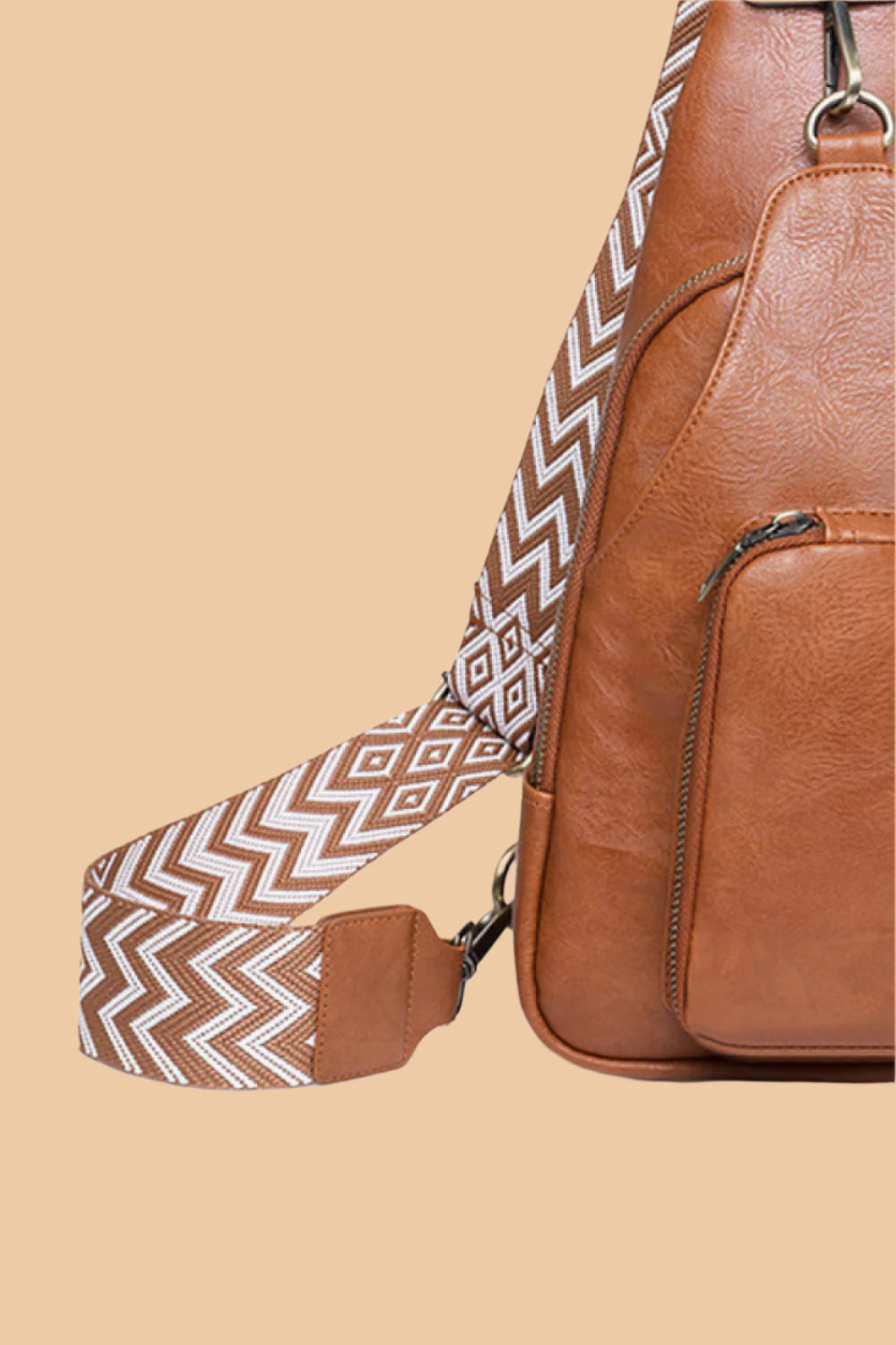 PURE Leather Sling Bag.