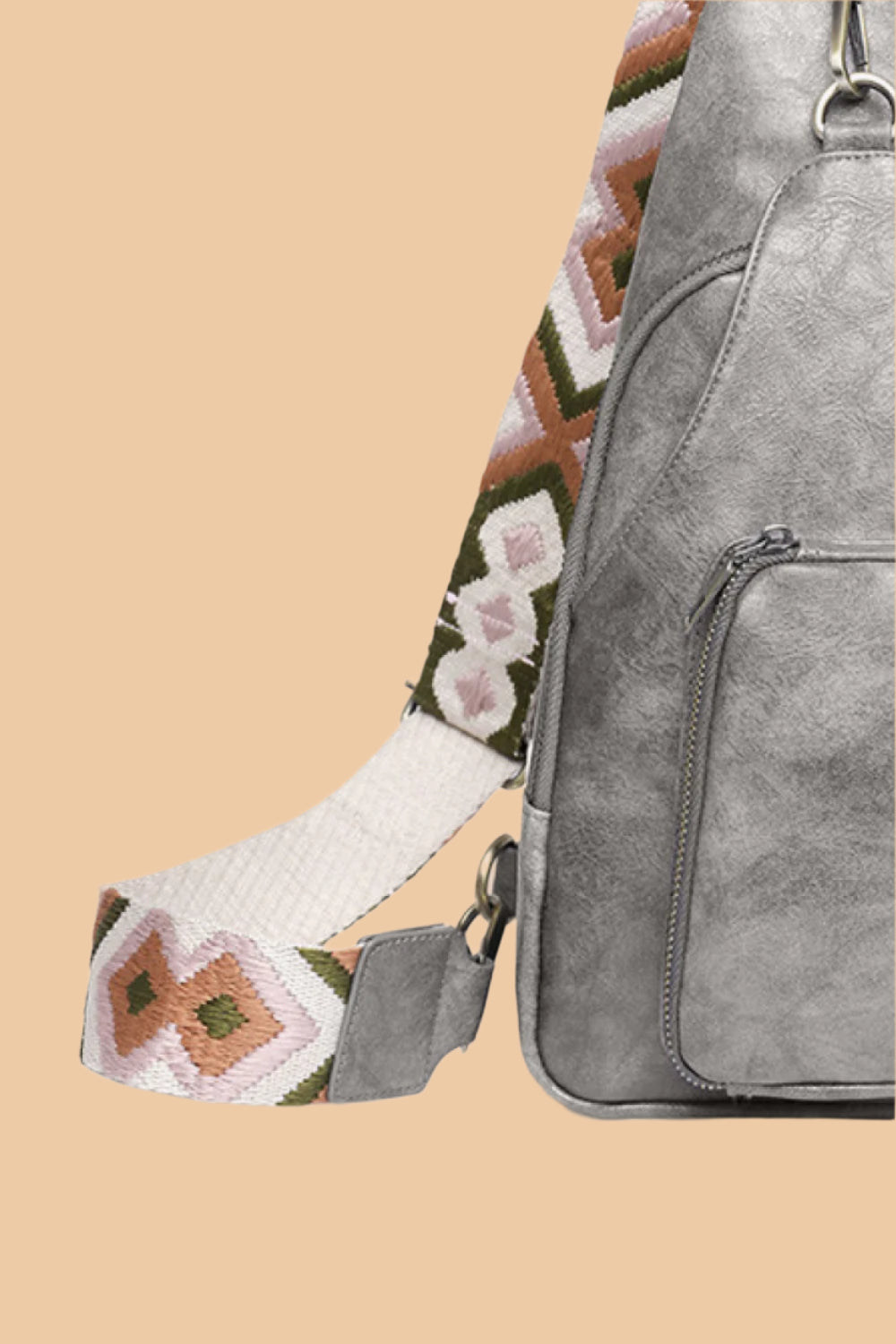 PURE Leather Sling Bag.