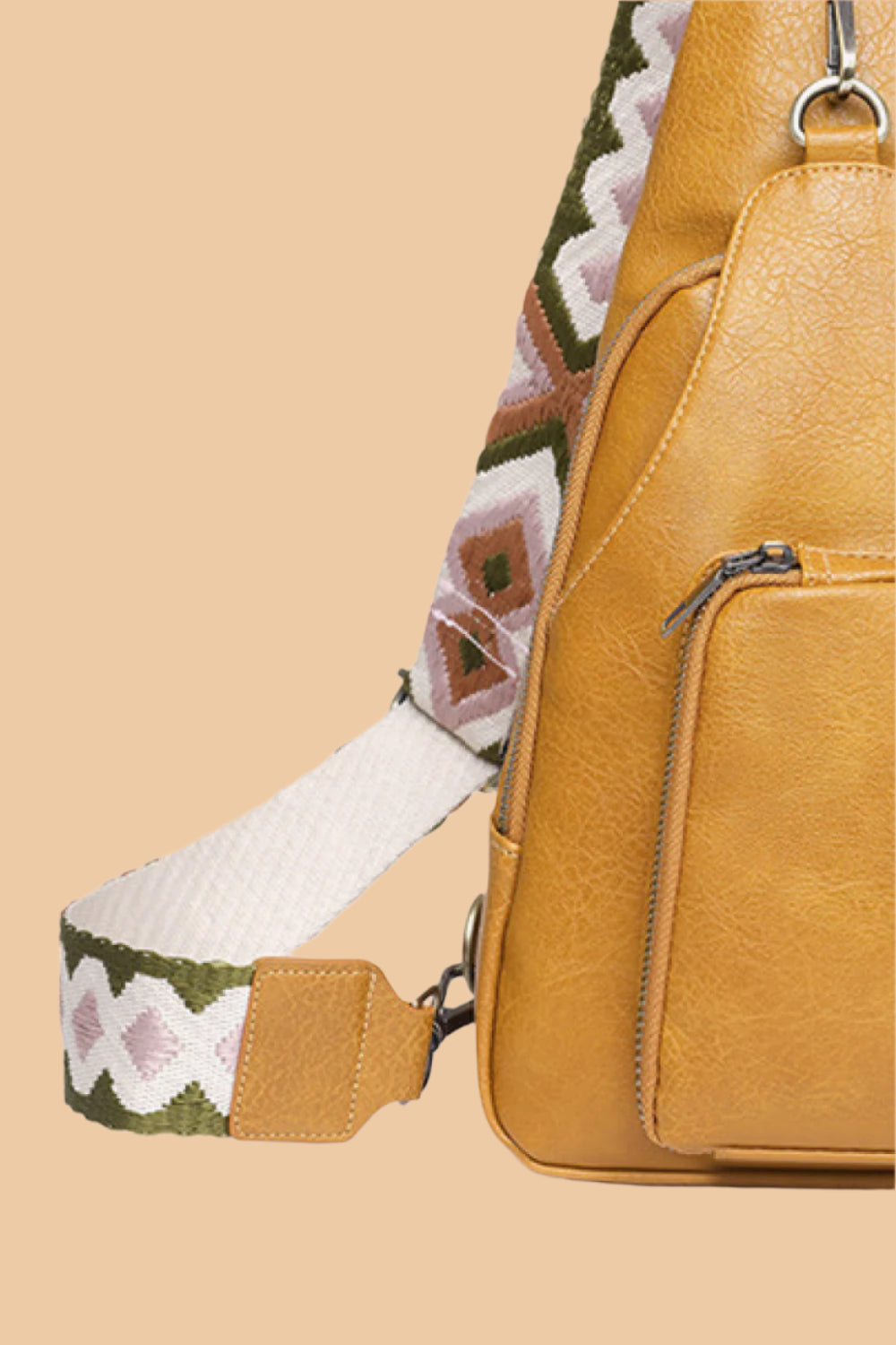 PURE Leather Sling Bag.
