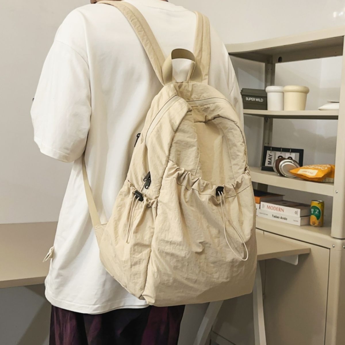 Nylon Backpack Bag.