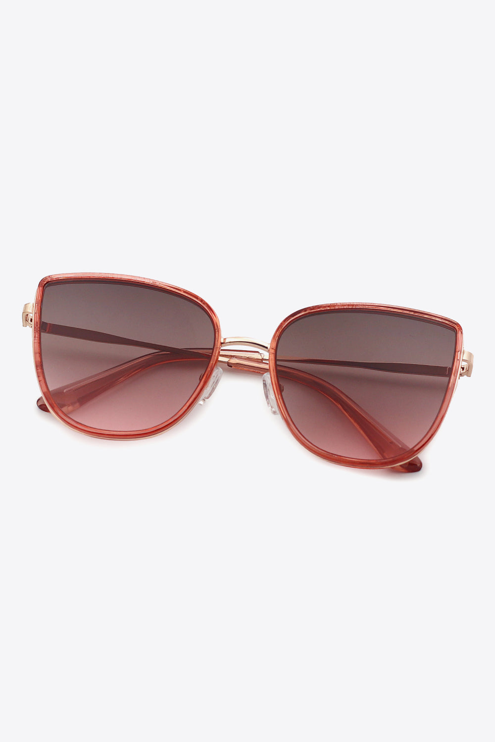 Serenity Full Rim Metal-Plastic Hybrid Frame Sunglasses.