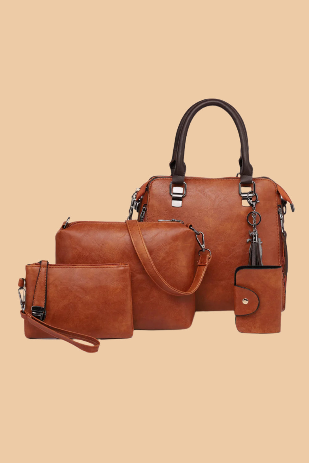 Leather Bag Set.