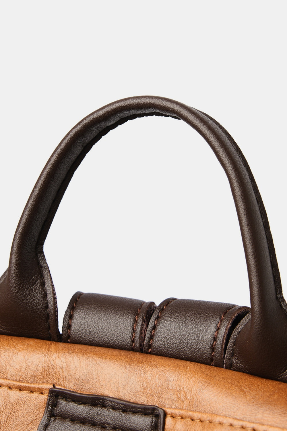 PU Leather Backpack Bag.
