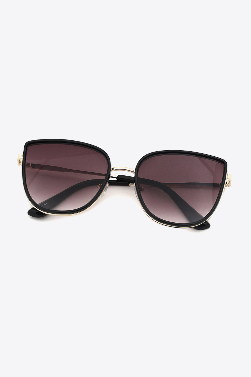 Serenity Full Rim Metal-Plastic Hybrid Frame Sunglasses.