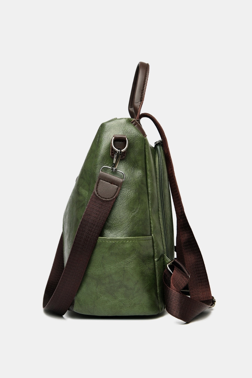 PU Leather Backpack Bag.