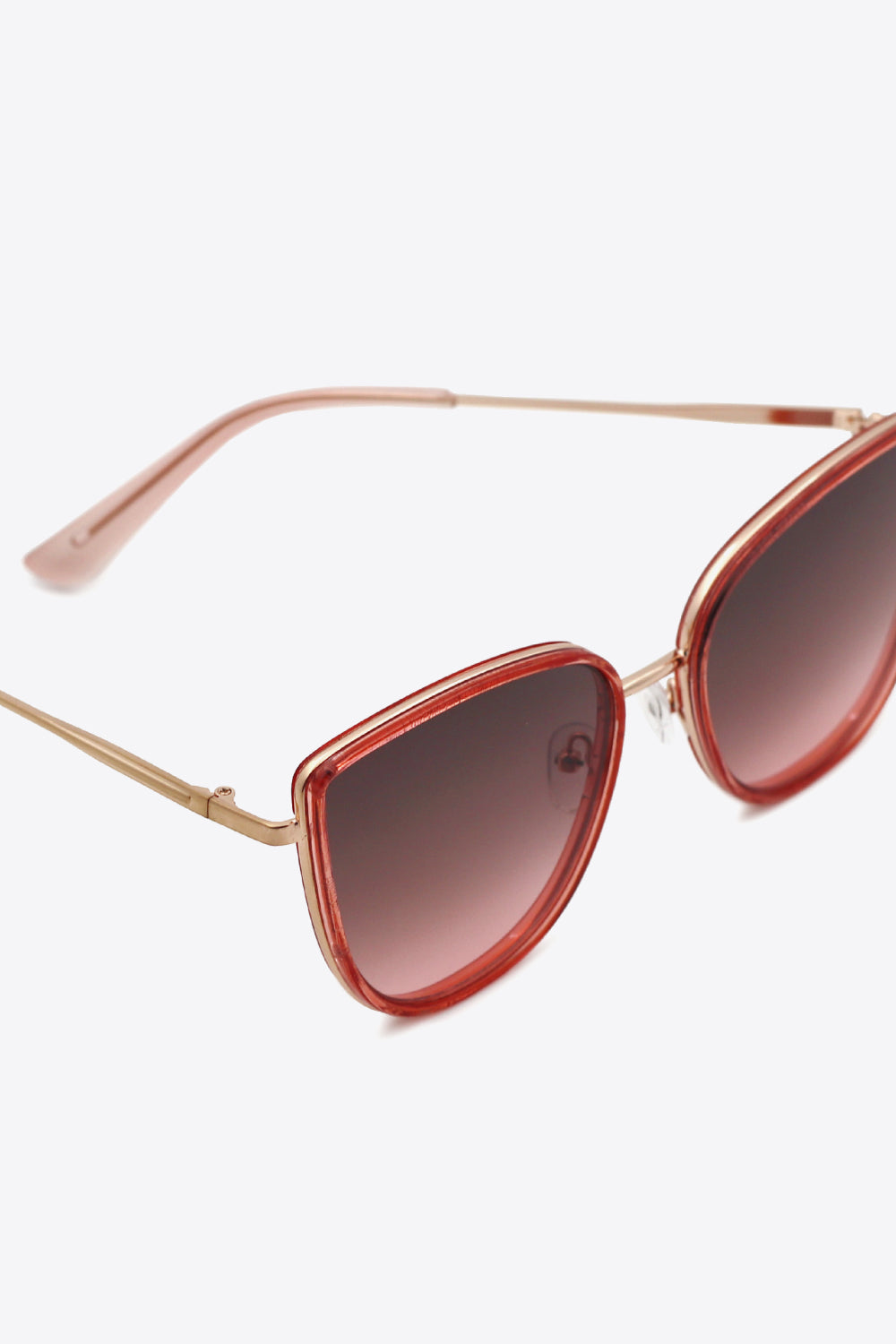 Serenity Full Rim Metal-Plastic Hybrid Frame Sunglasses.